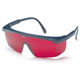 gafas rojas